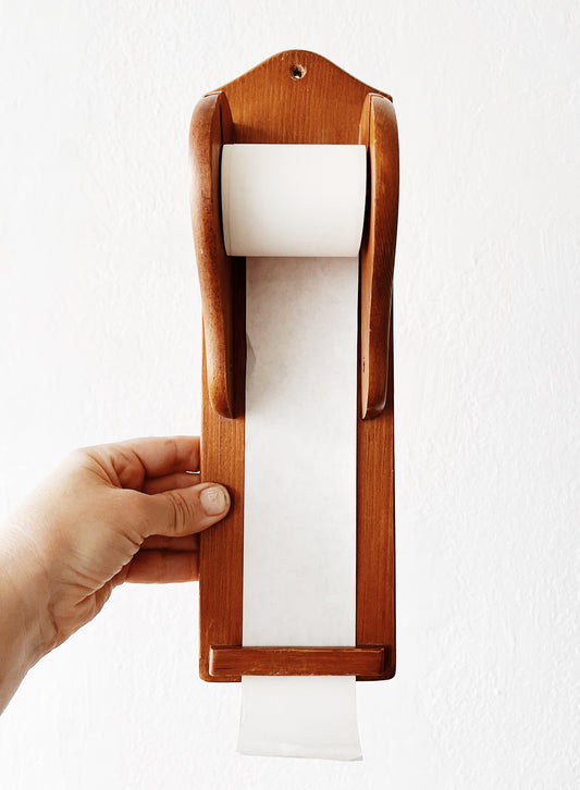 Vintage Wood Note Taker