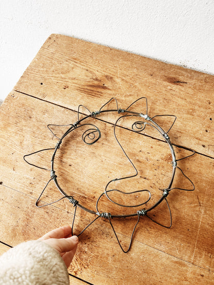 Copper Sun Sculpture