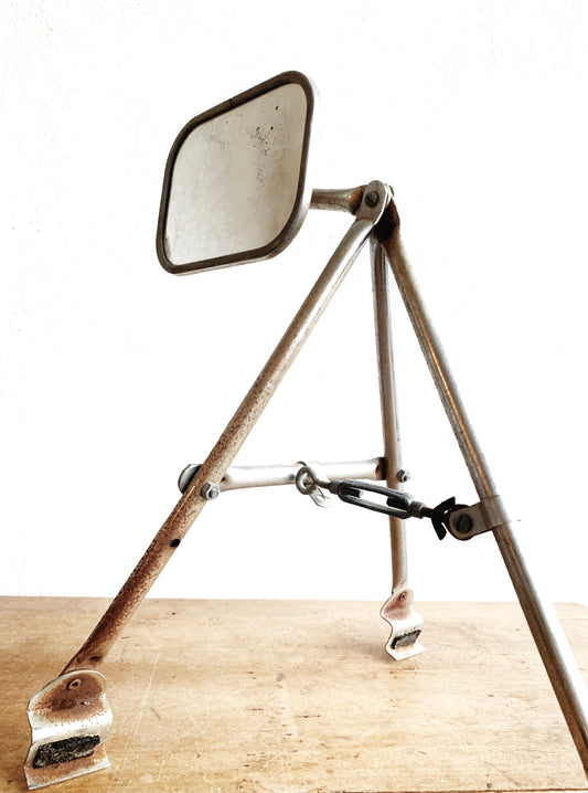 Vintage Industrial Mirror