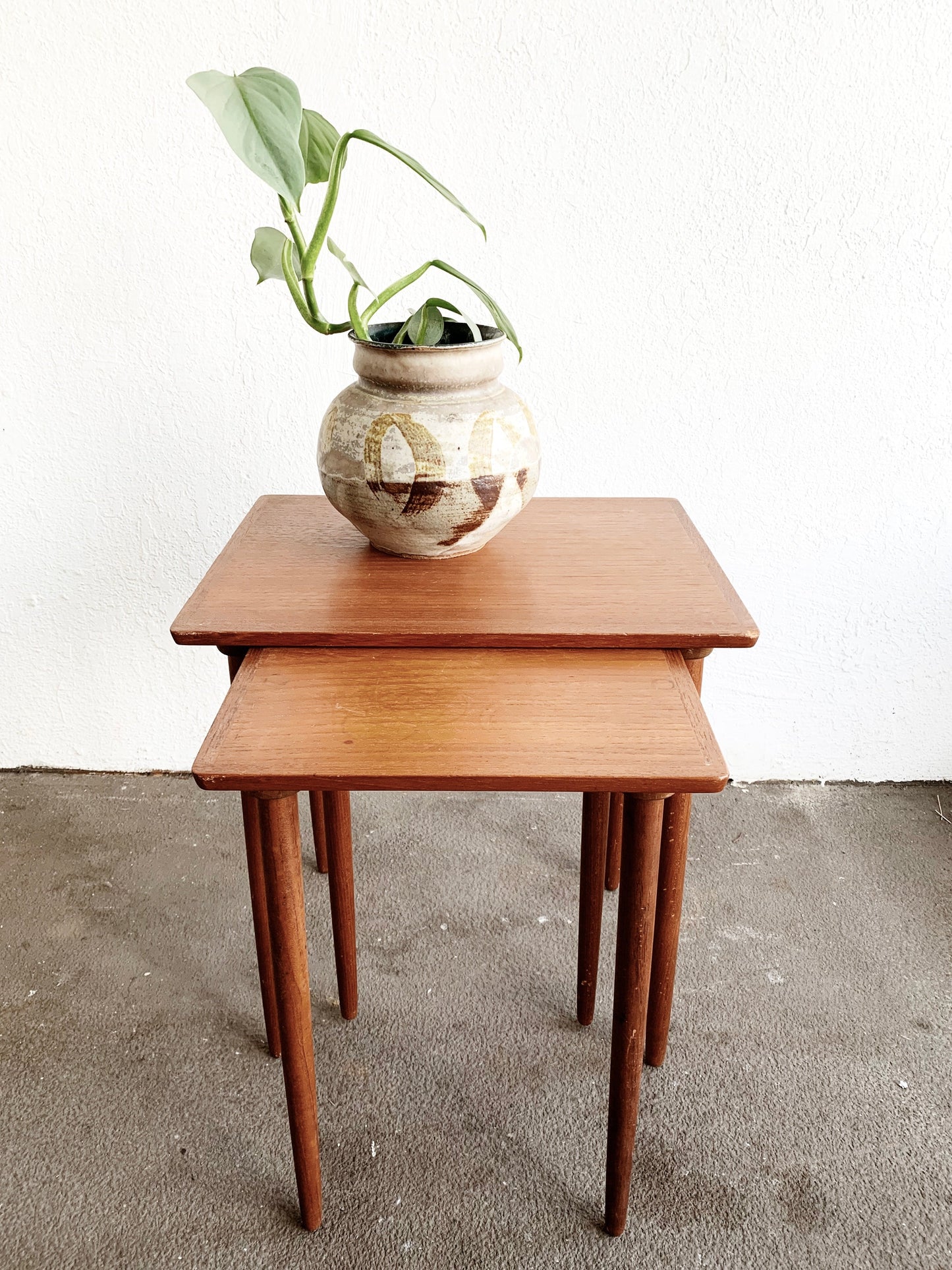 Mid Century Bramin Danish Rosewood Nesting Tables