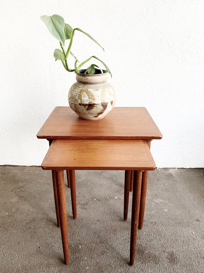 Mid Century Bramin Danish Rosewood Nesting Tables