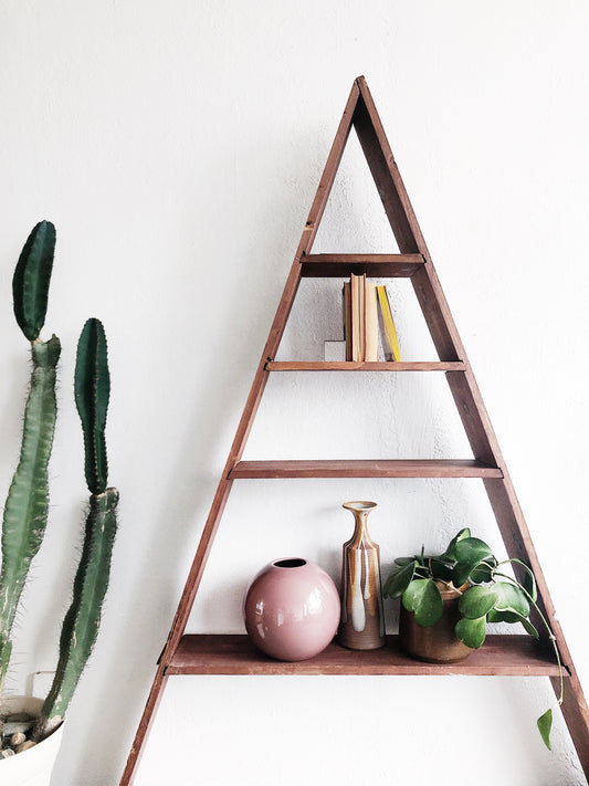 Handmade Vintage Triangle Shelf