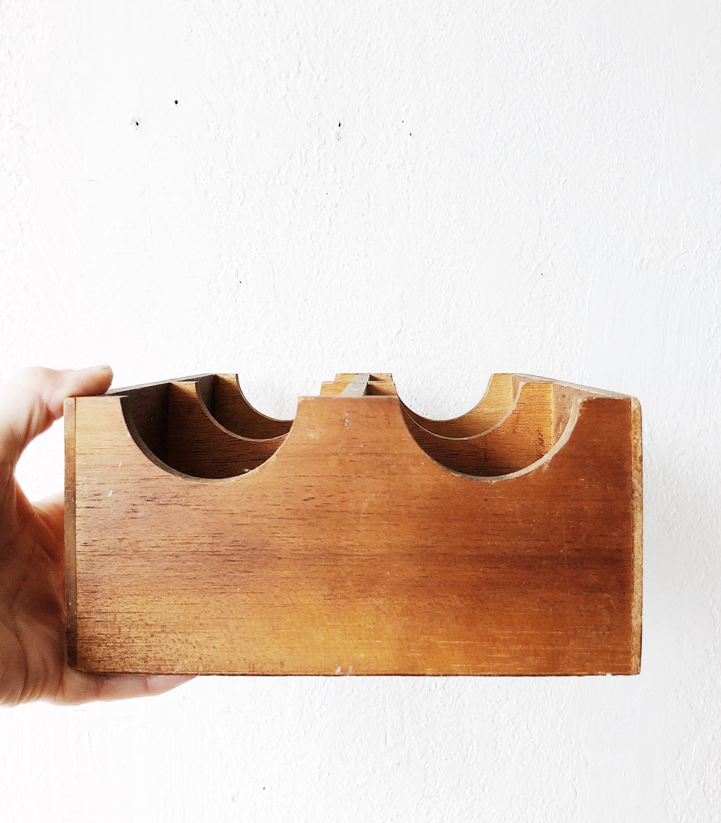 Vintage Divided Wood Box