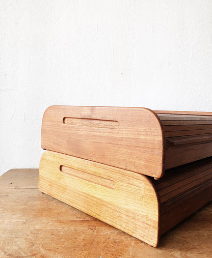 Vintage Teak Flat Storage