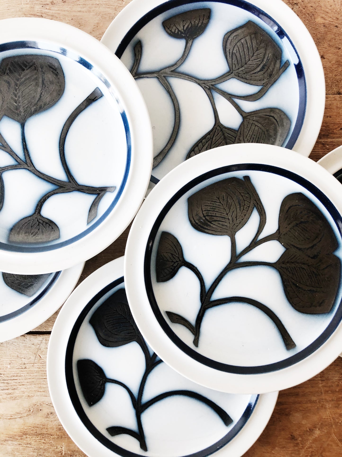 Vintage Japanese Lunch Plates