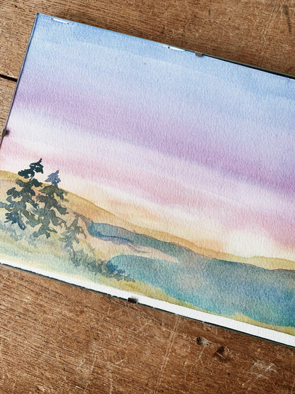 Original Watercolor Landscape