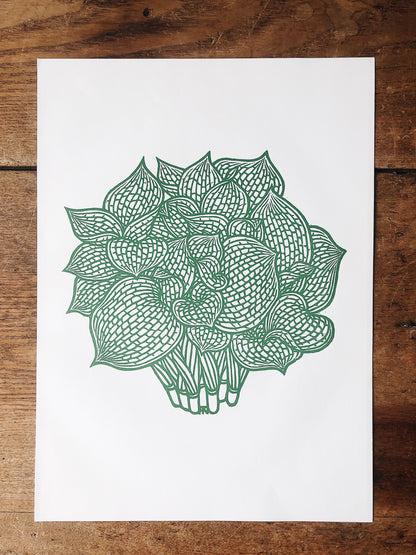 Vintage Czechoslovakian Wood Cut