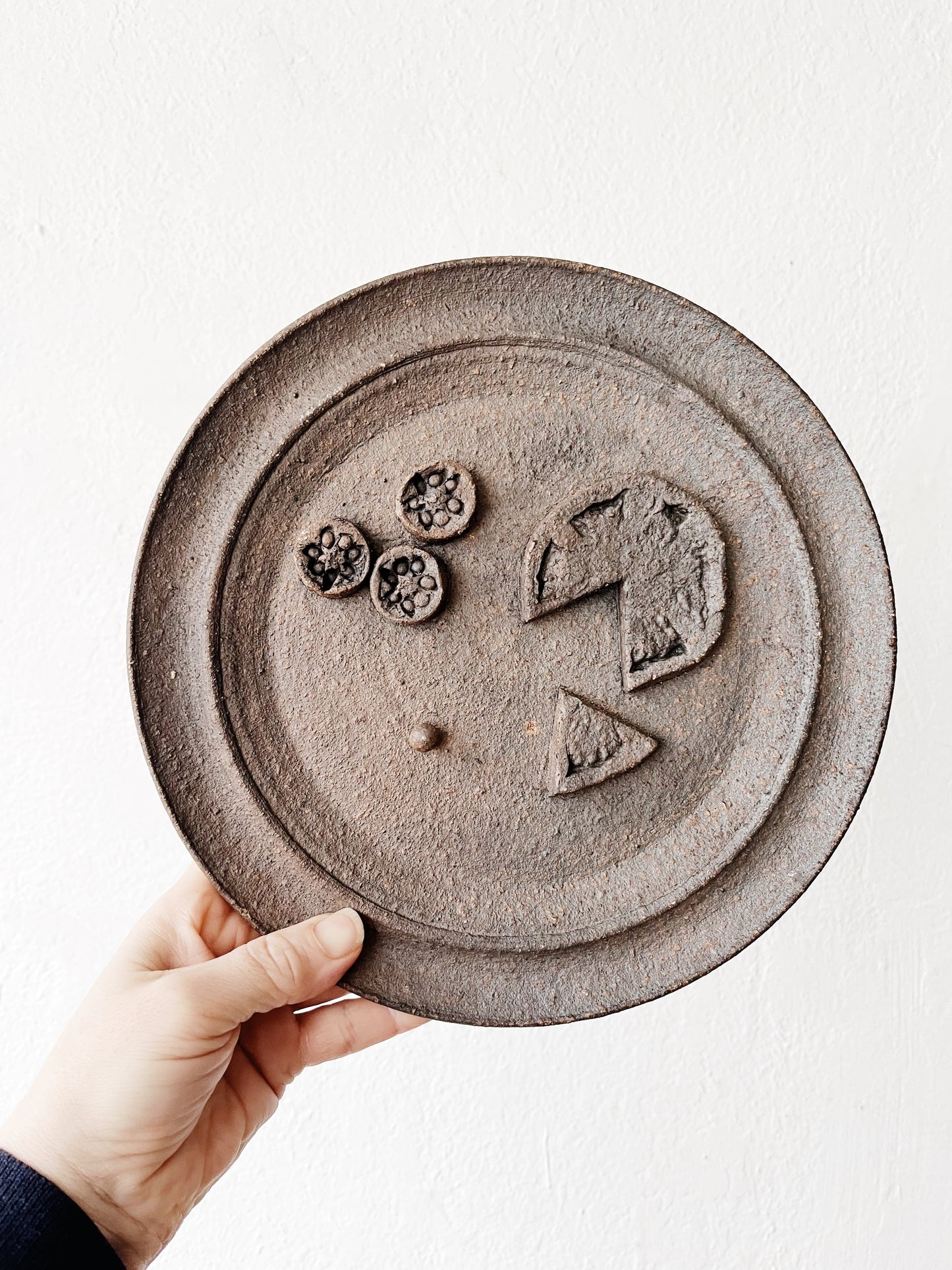 Large Ceramic Art Plate