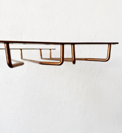 Vintage Copper Stemware Holder