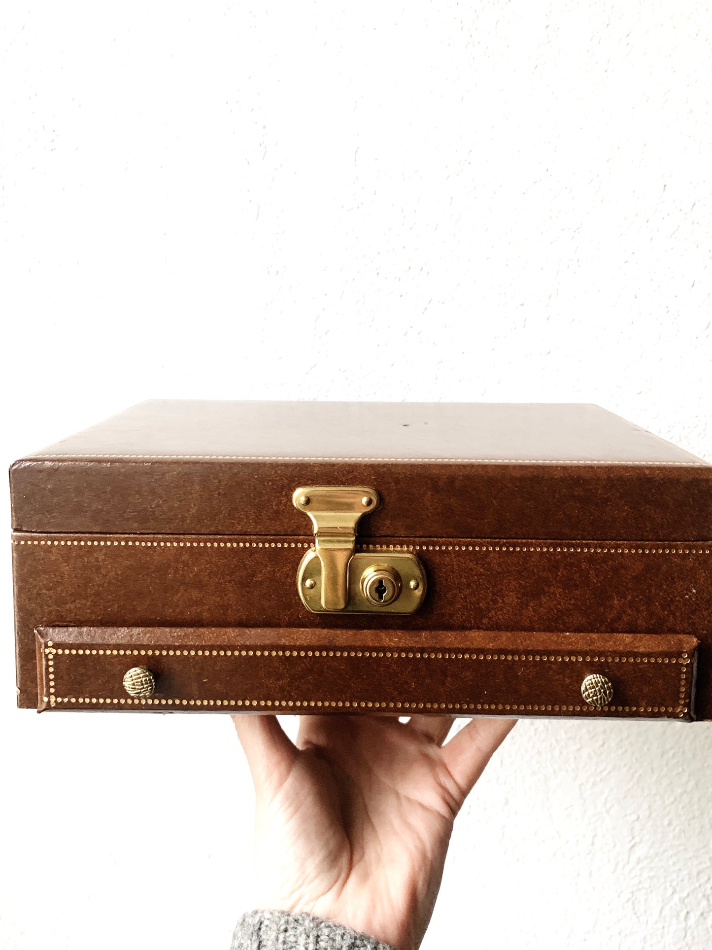 Vintage Jewelry Box with Keys