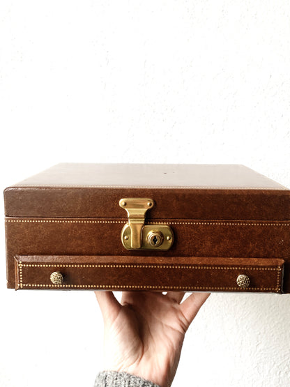 Vintage Jewelry Box with Keys