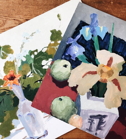 Vintage Still Life Painting