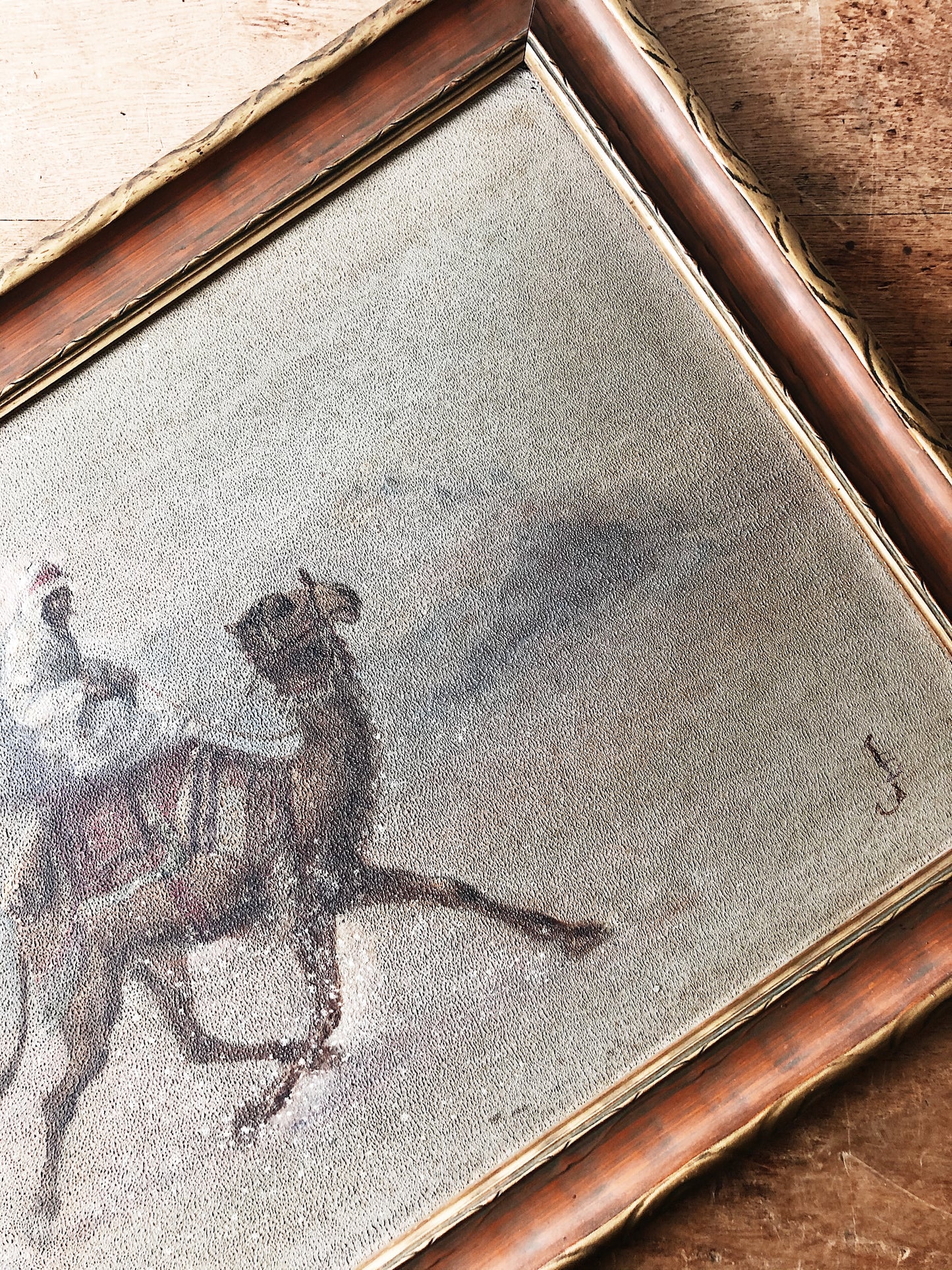 Vintage Camel Painting