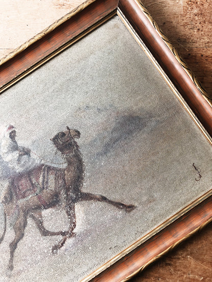 Vintage Camel Painting