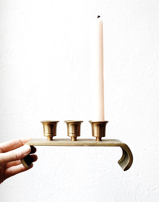 Vintage Brass Candelabra