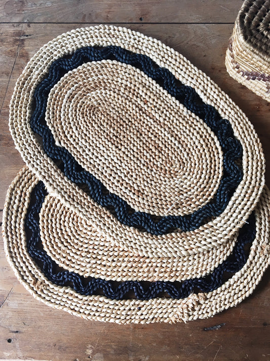 Vintage Straw Mats