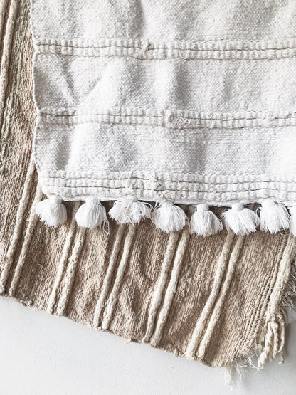Vintage Indian Cotton Rag Rug