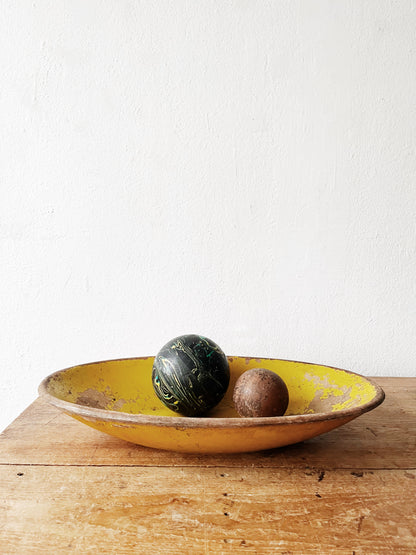 Primitive Wood Dough Bowl