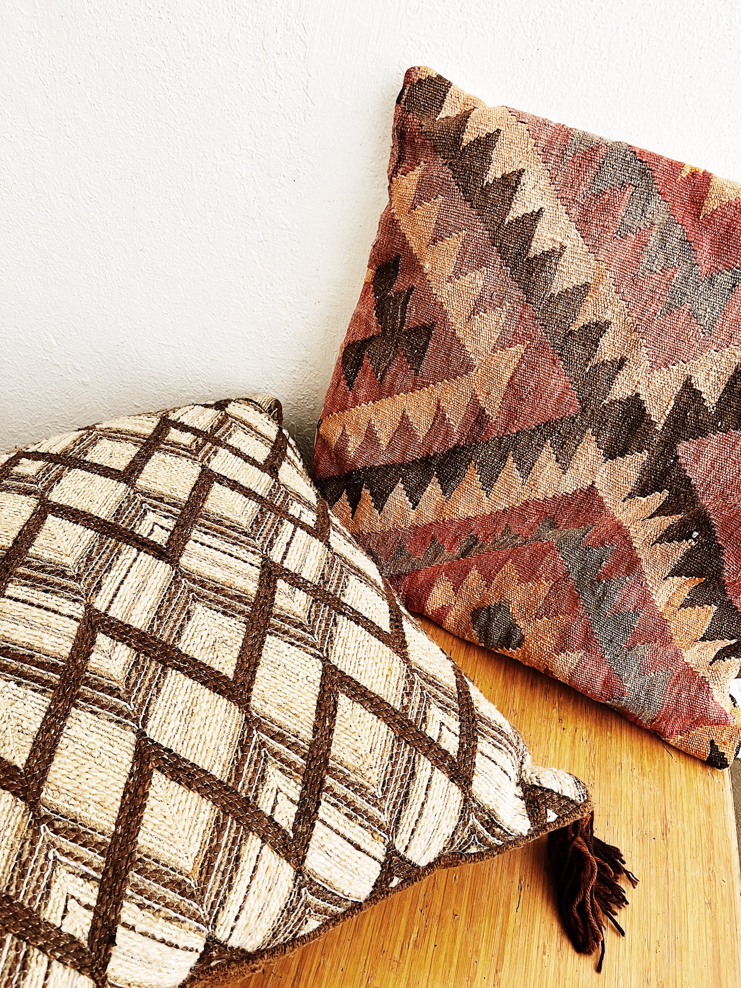Vintage Kilim Floor Cushion