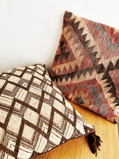 Vintage Kilim Floor Cushion