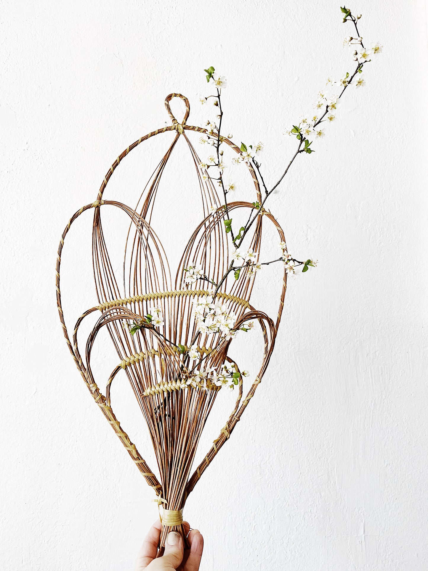 Vintage Bentwood Basket