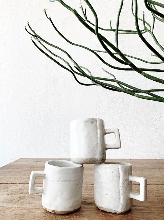 Handmade Espresso Mug Trio