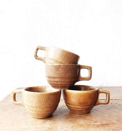 Vintage Monmouth Stoneware Mug Set