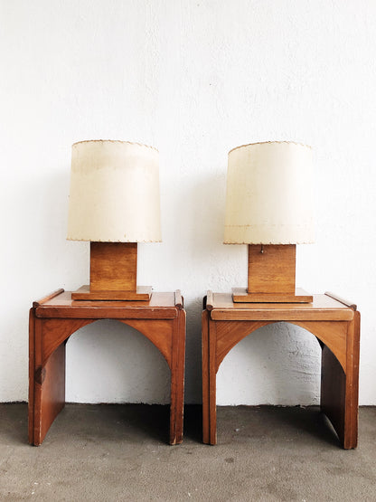 Handmade Arched Stool or Table