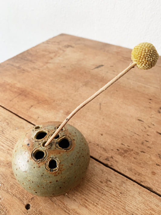 Handmade Vintage Pottery Bud Vase