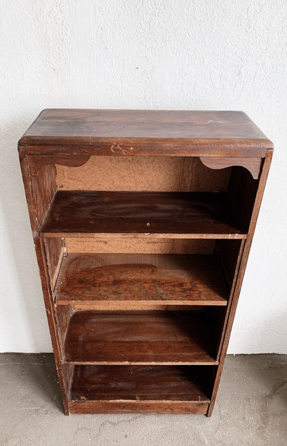 Antique Wood Bookcase / Shelf