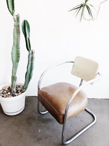 Vintage Machine Age Chair