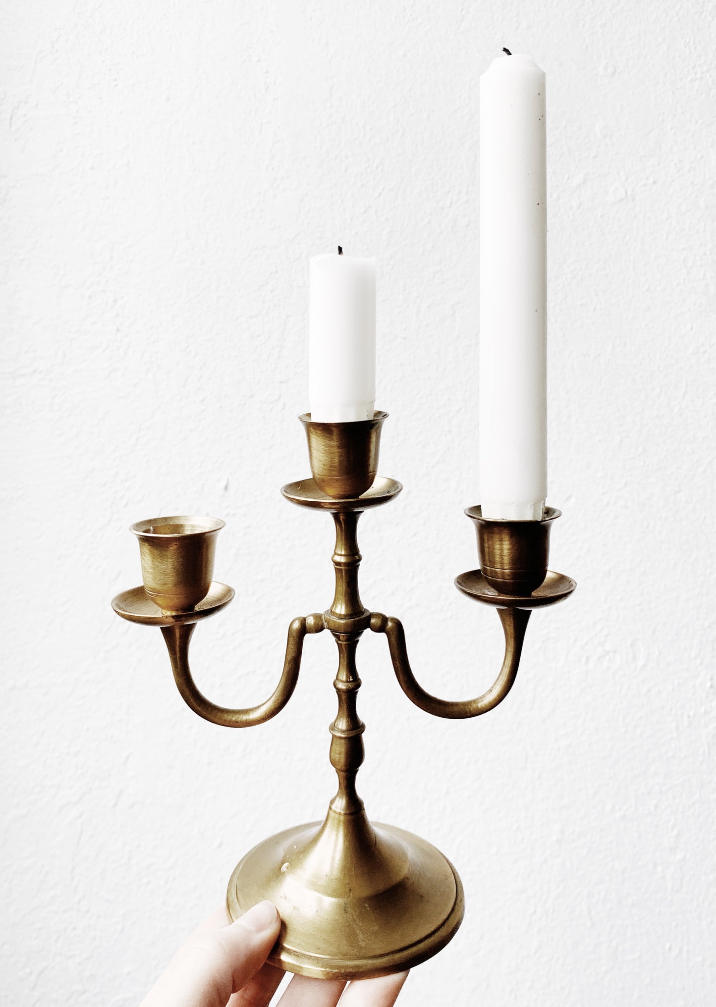 Vintage Brass Candelabra