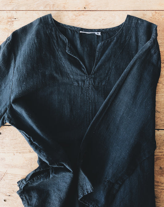 Vintage Cotton Linen Tunic