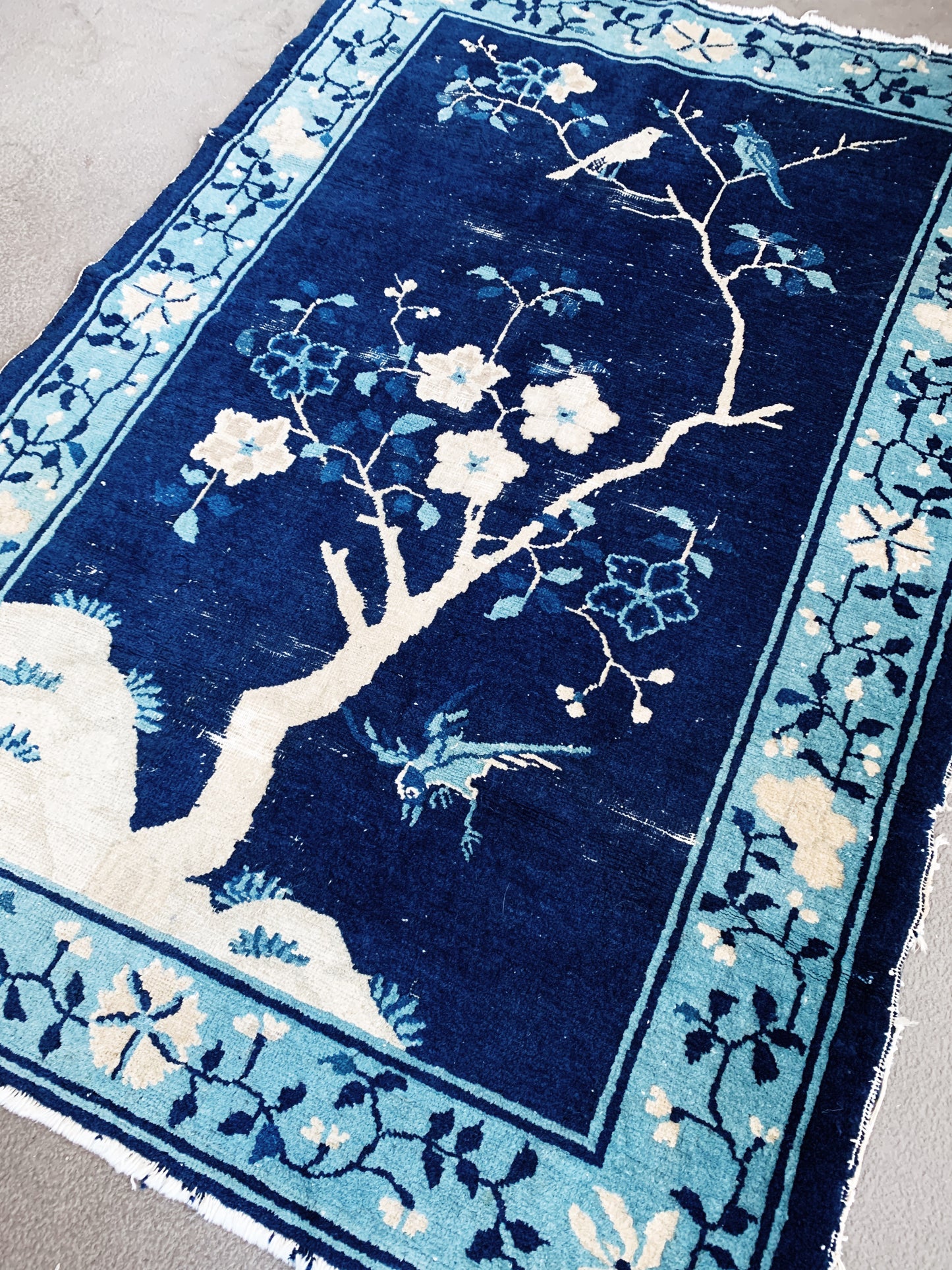 Vintage Plush Wool Rug