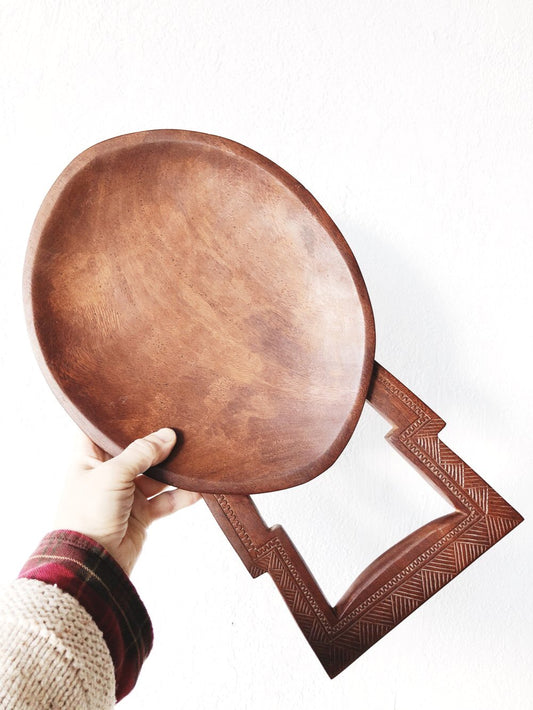 Gorgeous Teak Wood Tray