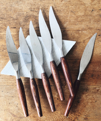 Mid Century Japanese Knife Set