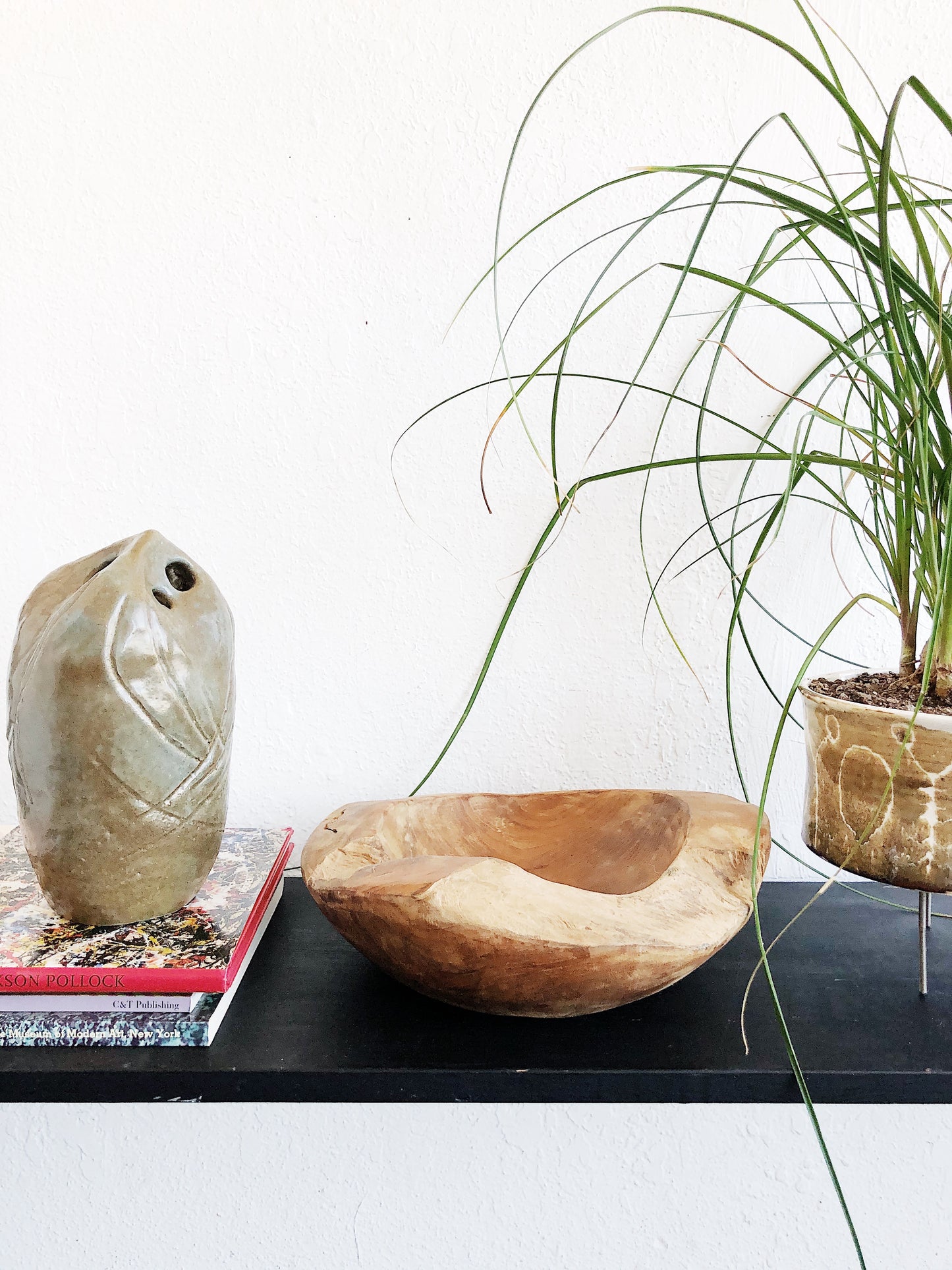 Gorgeous Sculptural Live Edge Bowl