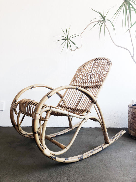 Vintage Albini Style Bentwood Rocker
