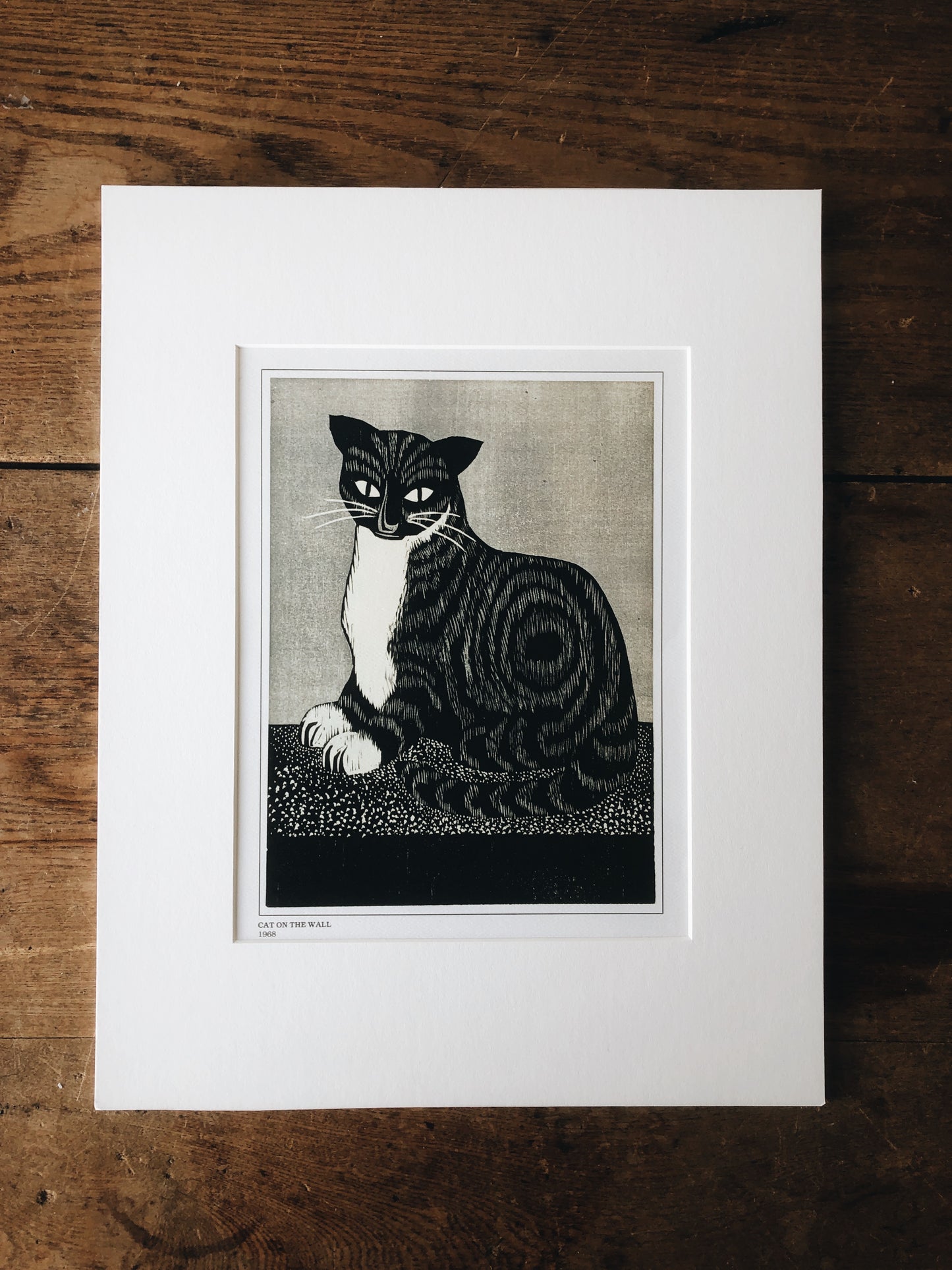 Vintage Dale Ormond Block Print