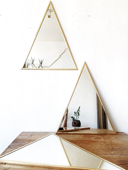 Vintage Triangle Mirror