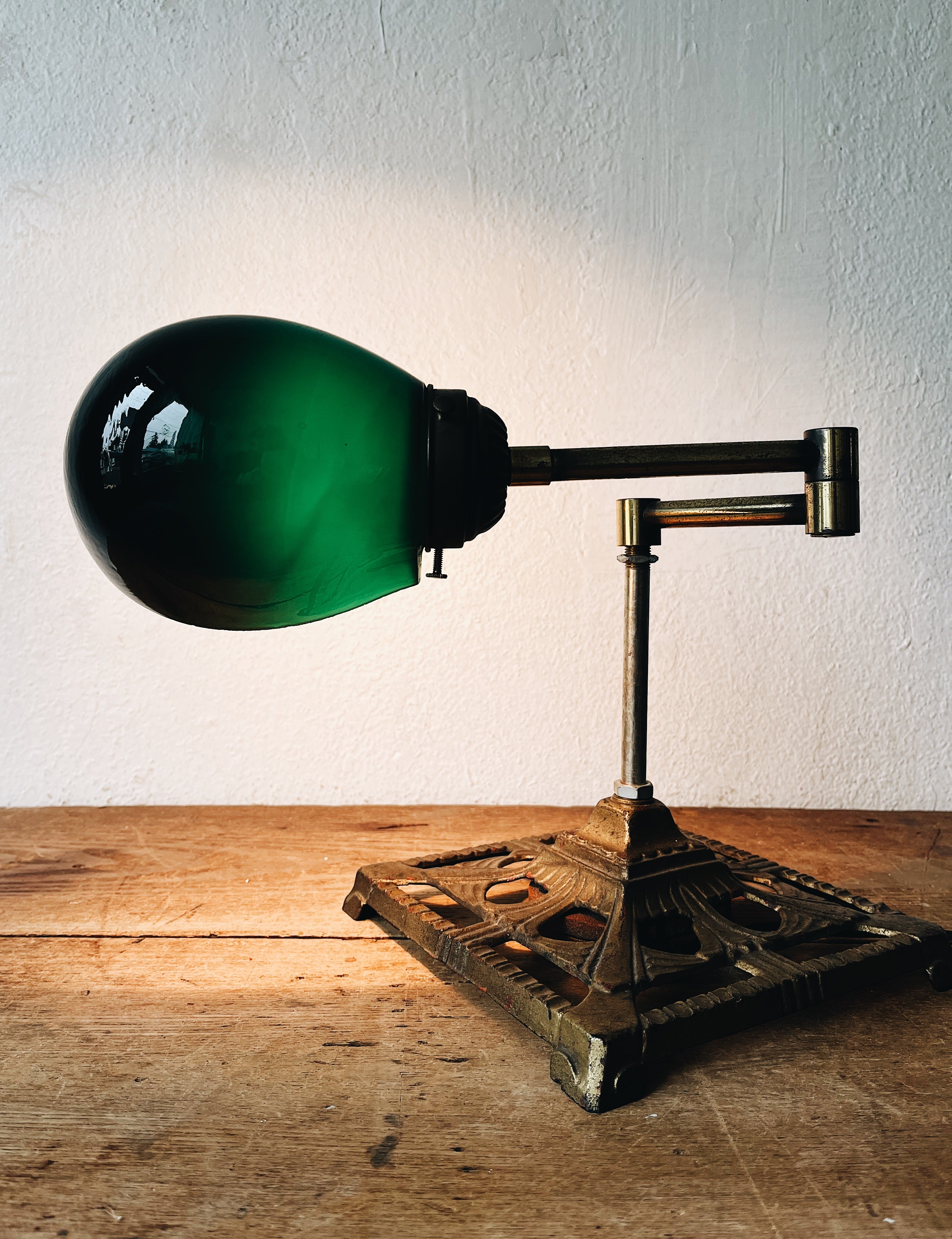 Antique Machine Age Lamp - Thumbnail 3