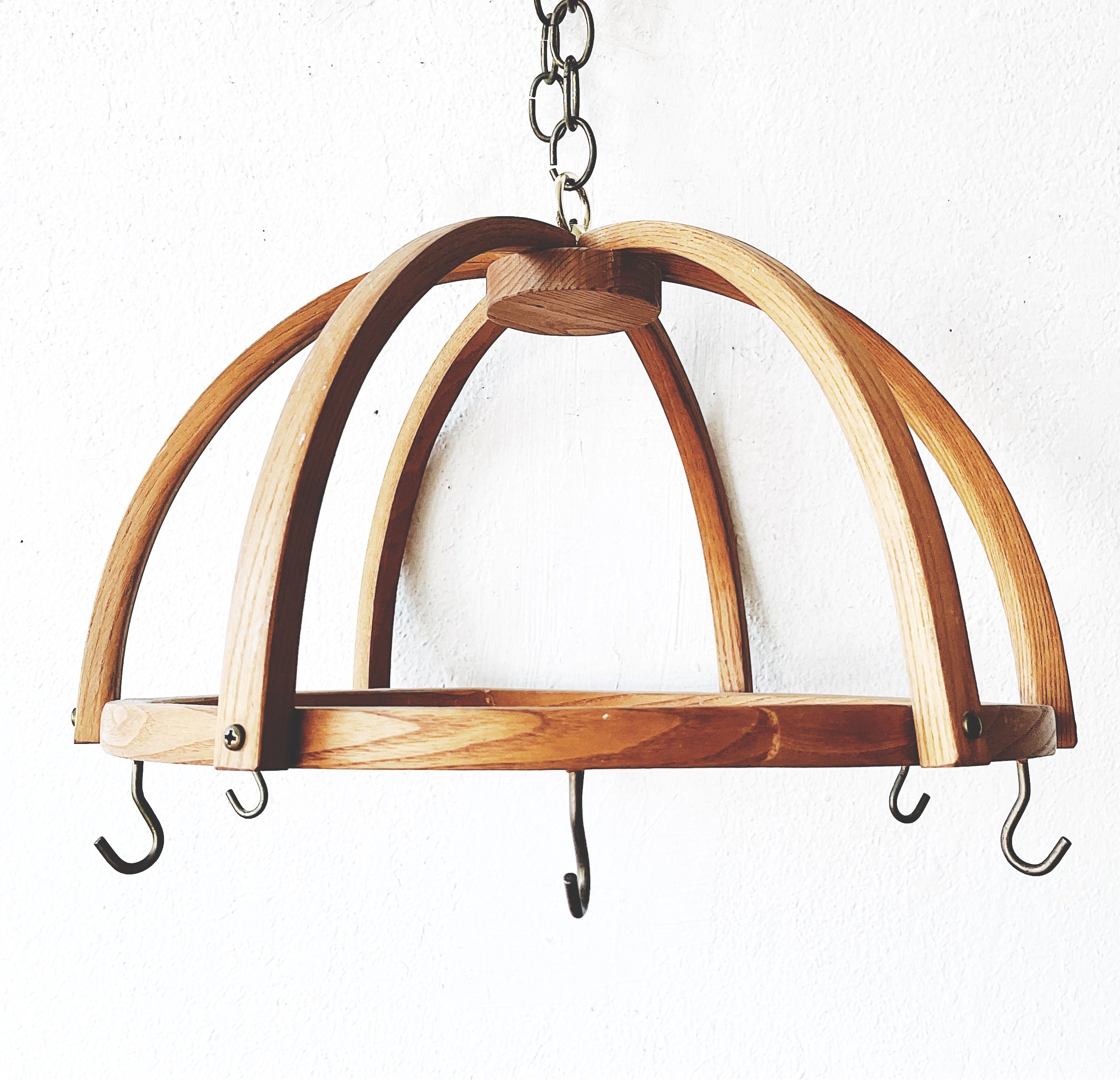 Vintage Drying or Pot Rack - Thumbnail 4