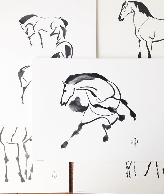 Vintage Craig Sheppard Horse Print