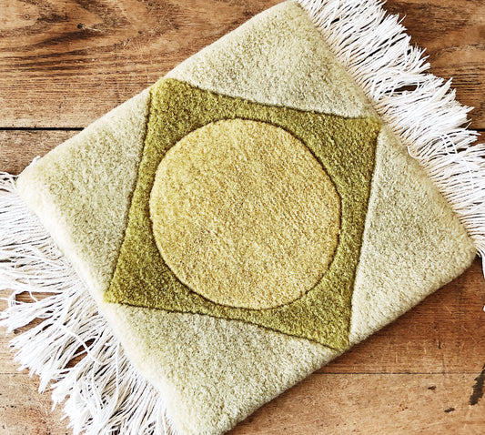 Petite Vintage Wool Rug
