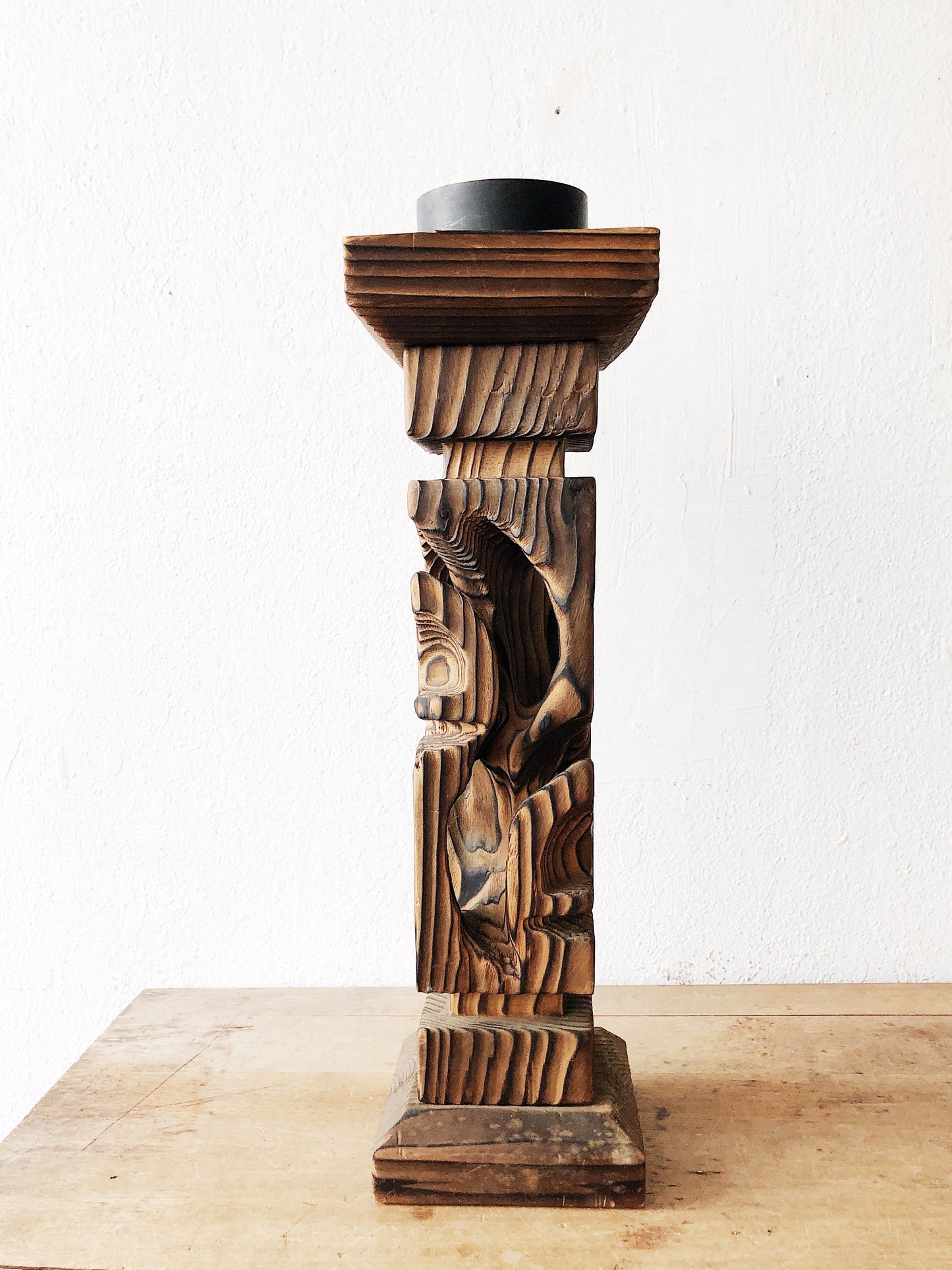 Brutalist Candle Stand
