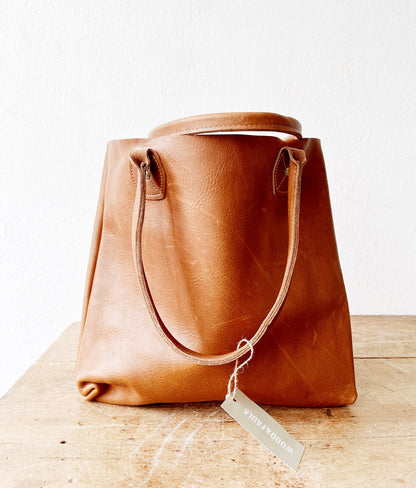 Wood and Faulk Slouch Tote