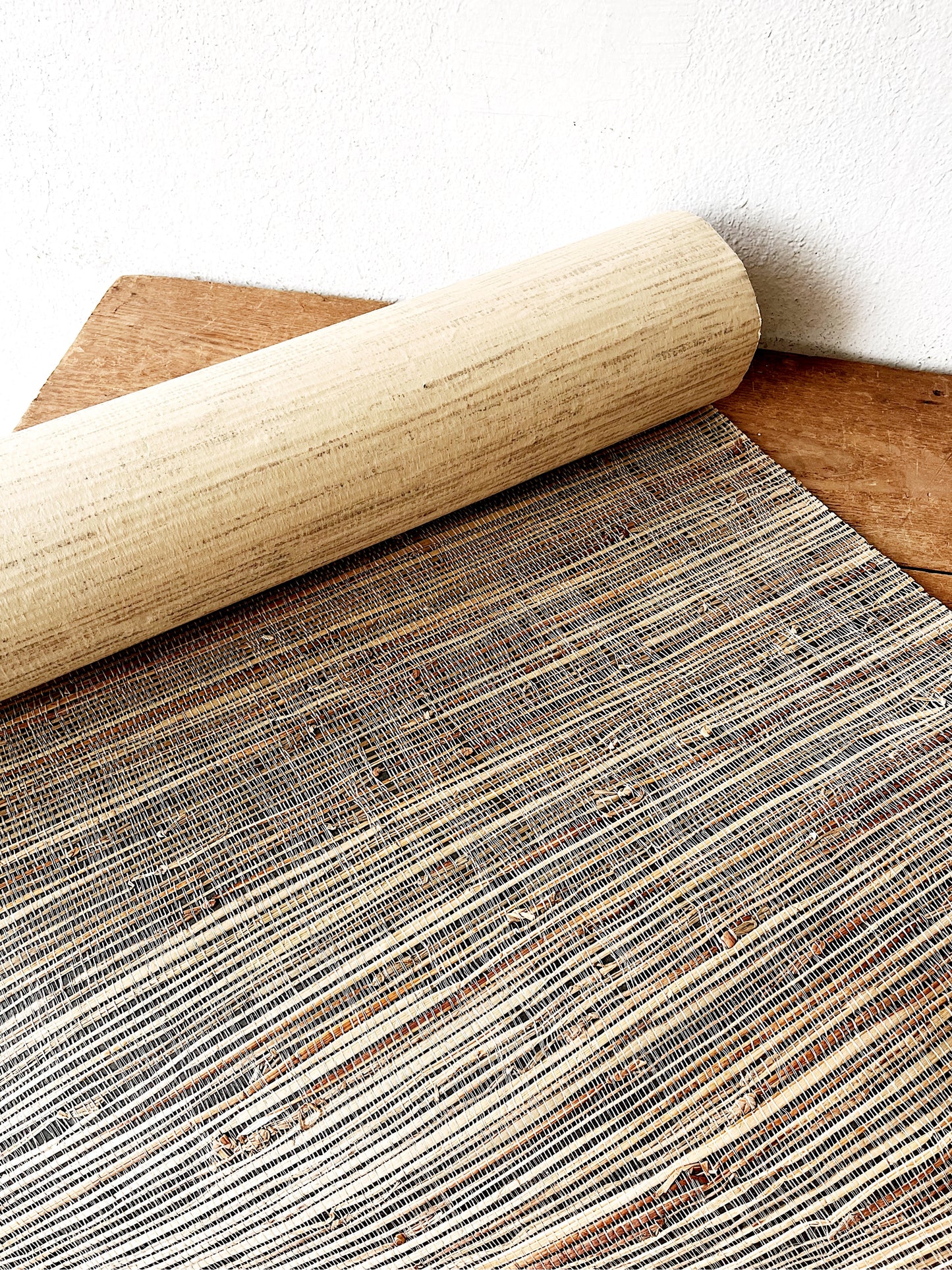 Vintage Deadstock Grasscloth Wallpaper