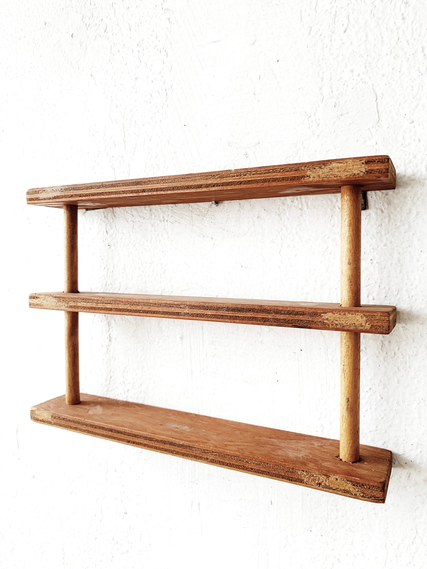 Petite Handmade Wood Wall Shelf