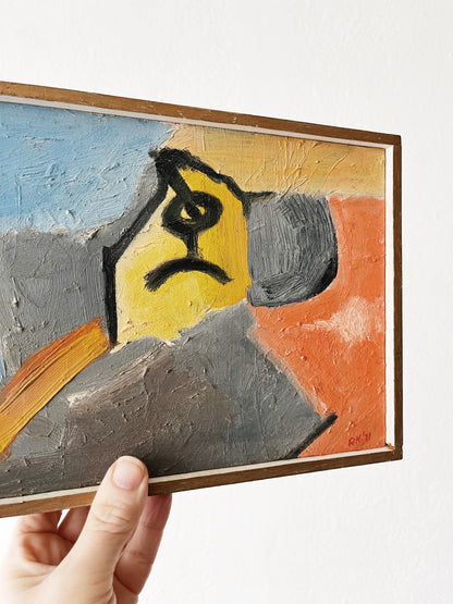 Original 1970s Abstract Painting