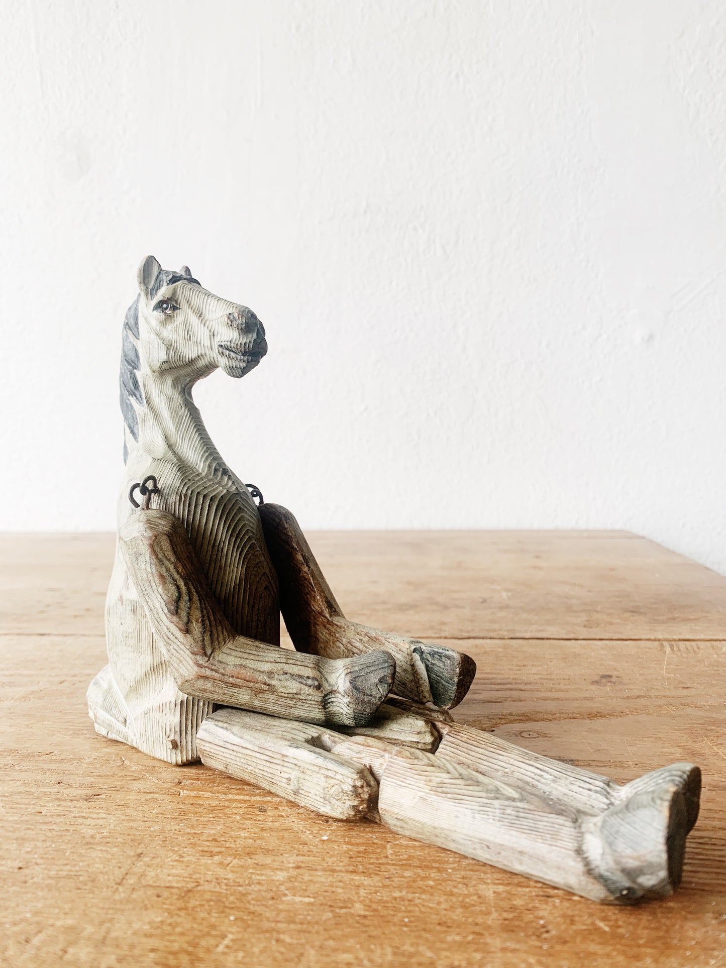 Vintage Wood Horse